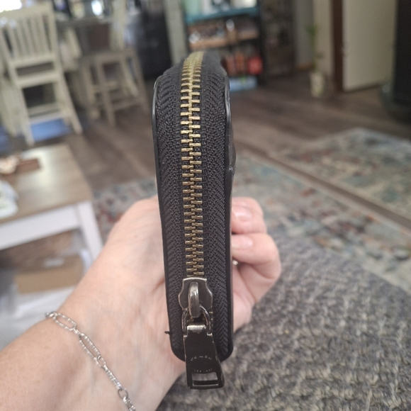 Coach Black Leather Wallet - Picture 3 of 5